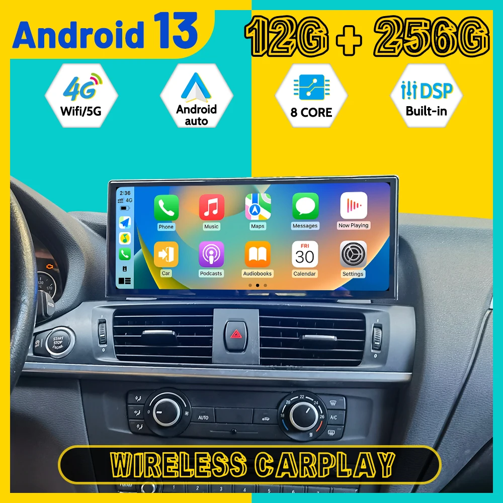 Qualcomm Car Multimedia For BMW X3 X4 F25 F26 2011 2012 2013 2014 2015 2016 2017 Android GPS Navi Car Radio Stereo Head unit
Qualcomm Car Multimedia For BMW X3 X4 F25 F26 2011 2012 2013 2014 2015 2016 2017 Android GPS Navi Car Radio Stereo Head unit