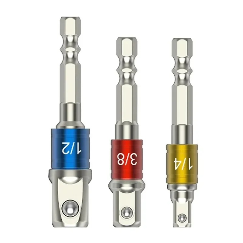 Impact Driver Socket Extension Extender Converter Power Drill Hexagon To High Speed Nut Male Square Wrench 1/4 3/8 1/2
Impact Driver Socket Extension Extender Converter Power Drill Hexagon To High Speed Nut Male Square Wrench 1/4 3/8 1/2