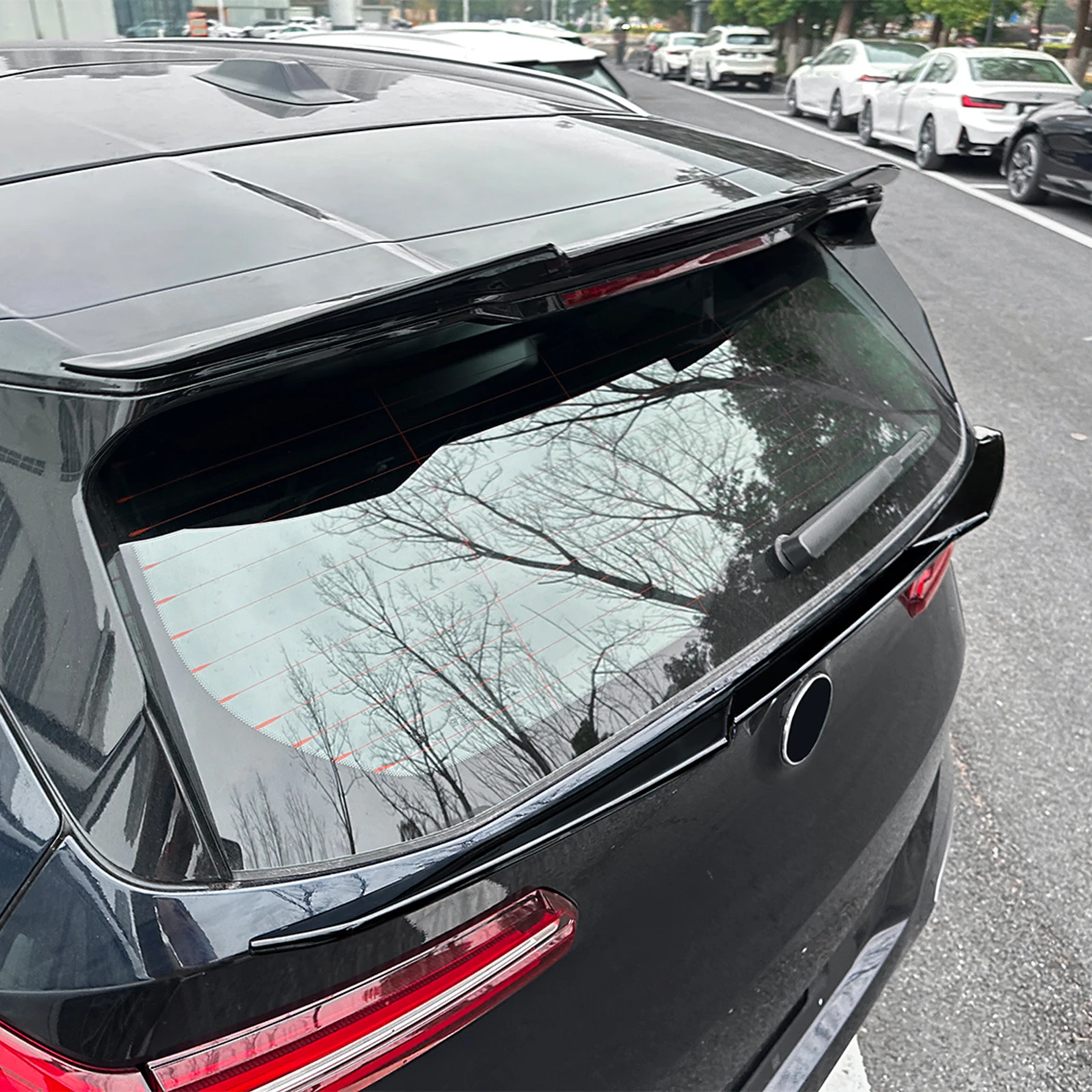 For BMW X3 G45 2024 2025+ Rear Trunk Middle + Roof Spoiler Wing Lip Gloss Black/Carbon Fiber Look Tail Tailgate Center Splitter
For BMW X3 G45 2024 2025+ Rear Trunk Middle + Roof Spoiler Wing Lip Gloss Black/Carbon Fiber Look Tail Tailgate Center Splitter