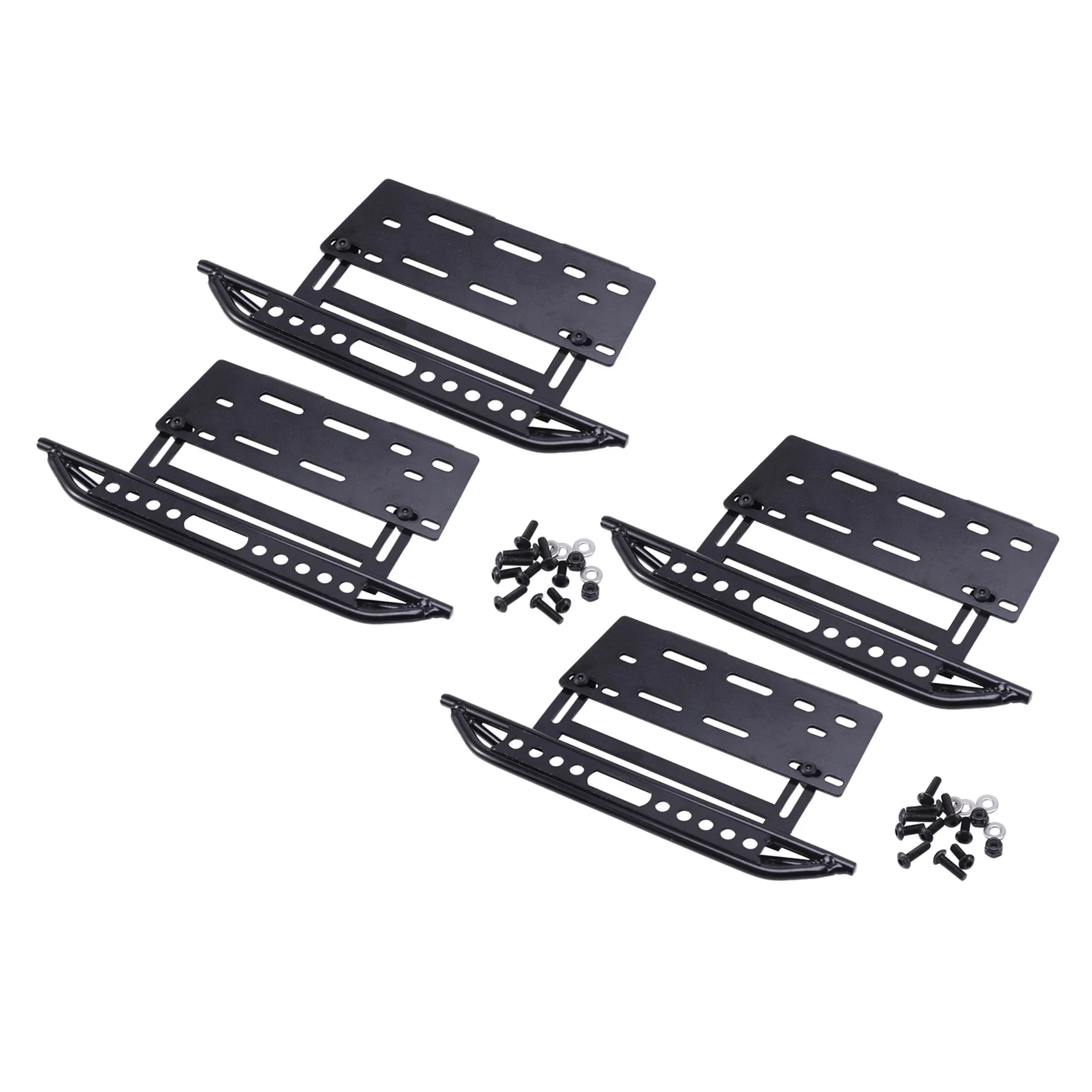 4X Metal Side Step Side Pedal Foot-Plate Sliders For 1/10 RC Crawler Axial SCX10 SCX10 II 90046 Jeep Wrangler Shell-Y44A
4X Metal Side Step Side Pedal Foot-Plate Sliders For 1/10 RC Crawler Axial SCX10 SCX10 II 90046 Jeep Wrangler Shell-Y44A