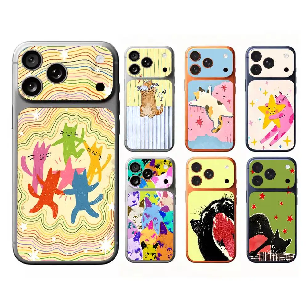 Cartoon CUTE CAT For IPhone 17 Pro/17 Pro Max Protective Film For Back, Camera(Not Phone Case)
Cartoon CUTE CAT For IPhone 17 Pro/17 Pro Max Protective Film For Back, Camera(Not Phone Case)