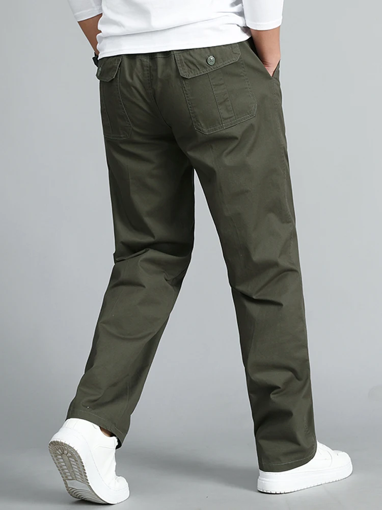 Loose Elastic Waist Casual Pants for Men Autumn Season Thin Long Trousers Comfortable Breathable Cotton 00% Faion Urban Sle
Loose Elastic Waist Casual Pants for Men Autumn Season Thin Long Trousers Comfortable Breathable Cotton 00% Faion Urban Sle