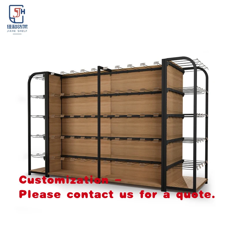 custom.High Quality Double-Sided Adjustable Metal Supermarket Shelves Steel Wood Grain Display Retail Grocery Rack
custom.High Quality Double-Sided Adjustable Metal Supermarket Shelves Steel Wood Grain Display Retail Grocery Rack