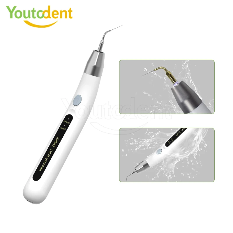 Dental Endo Ultra Activator LED Ultrasonic Irrigator Root Canal Ultrasonic Sacling Handpiece with 3 Tips
Dental Endo Ultra Activator LED Ultrasonic Irrigator Root Canal Ultrasonic Sacling Handpiece with 3 Tips