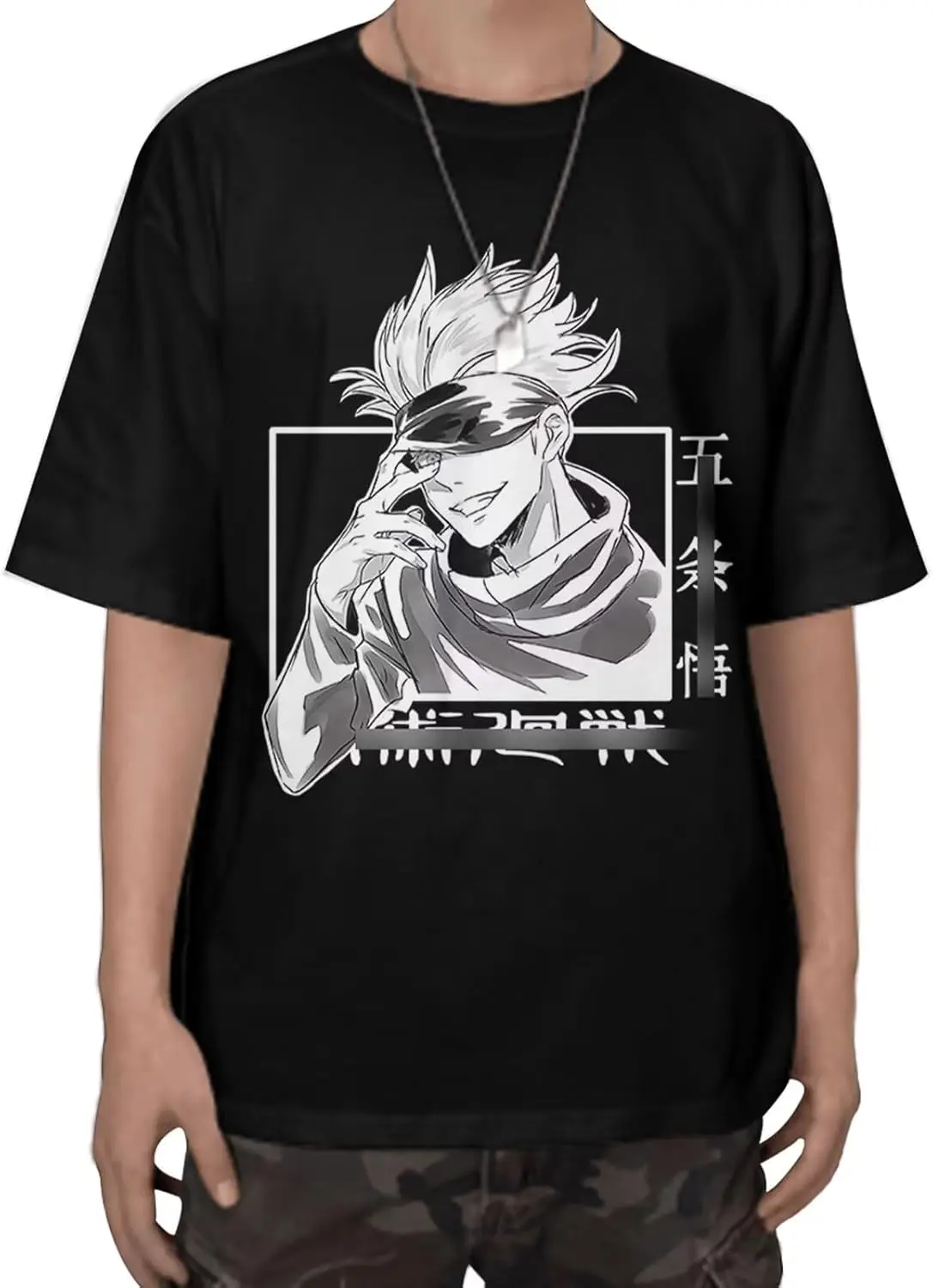 Adult Men and Women 3D Printed Anime T-Shirt Round Neck Cosplay Short-Sleeved Shirt 1-S
Adult Men and Women 3D Printed Anime T-Shirt Round Neck Cosplay Short-Sleeved Shirt 1-S