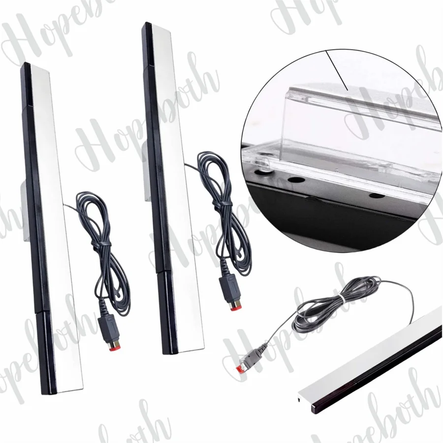 Wired Infrared Ray Sensor Bar Compatible Nintendo Wii IR Signal Receiver Wave Sensor Bar Wireless Remote Controller Game Console
Wired Infrared Ray Sensor Bar Compatible Nintendo Wii IR Signal Receiver Wave Sensor Bar Wireless Remote Controller Game Console