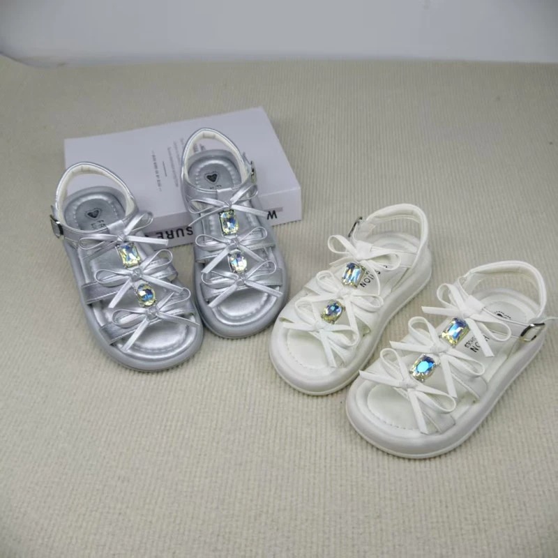Girls Leather Sandals with Cute Bowknot 2026 New Summer Toddler Beach Shoes Non-slip Simple Trendy Princess Party Wedding Shoes
Girls Leather Sandals with Cute Bowknot 2026 New Summer Toddler Beach Shoes Non-slip Simple Trendy Princess Party Wedding Shoes
