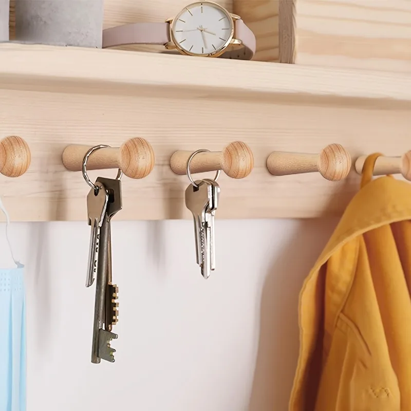 20Pcs Wooden Shaker Peg Wood Screw-on Shaker Pegs Long Unfinished Wood Shaker Rack for Hanging Clothes Hat Towel DIY Paint Color
20Pcs Wooden Shaker Peg Wood Screw-on Shaker Pegs Long Unfinished Wood Shaker Rack for Hanging Clothes Hat Towel DIY Paint Color