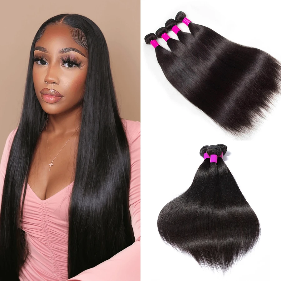 Шелковистые прямые пучки человеческих волос, бразильские наращивание волос Remy, 1/3/4 шт., натуральный черный, 14-30 дюймов, пучки плетения волос
Шелковистые прямые пучки человеческих волос, бразильские наращивание волос Remy, 1/3/4 шт., натуральный черный, 14-30 дюймов, пучки плетения волос