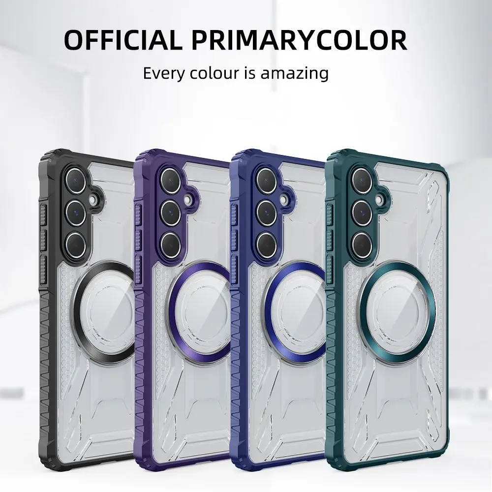 For Samsung Galaxy A55 For Magsafe Wireless Charging Clear Cover Samsung Galaxy A55 A15 A25 A35 A05 A05s Funda TPU Edge PC Coque
For Samsung Galaxy A55 For Magsafe Wireless Charging Clear Cover Samsung Galaxy A55 A15 A25 A35 A05 A05s Funda TPU Edge PC Coque