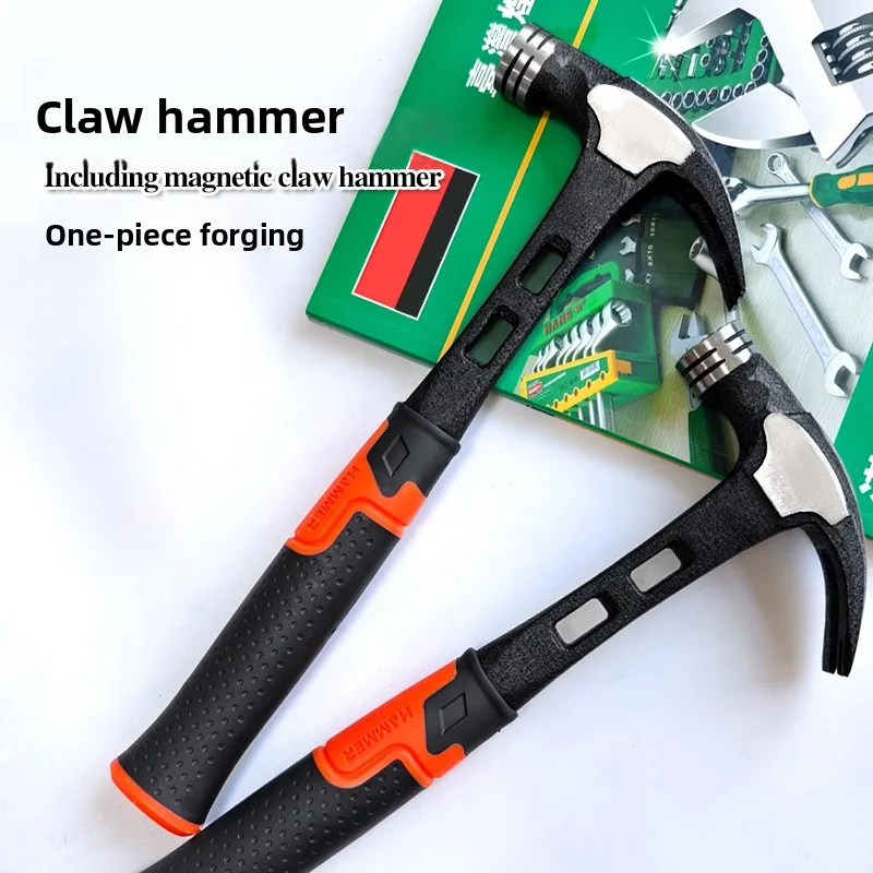 Double V design with magnetic integrated sheep horn hammer,easy to nail, woodworking specific,rubber handle for comfortable grip
Double V design with magnetic integrated sheep horn hammer,easy to nail, woodworking specific,rubber handle for comfortable grip