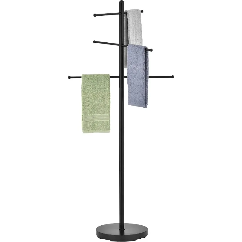 6 Bar Modern Black Free Standing Outdoor Pool Towel Rack, Metal Hot Tub Bathroom Accessories Storage Holder for Bath Towels,
6 Bar Modern Black Free Standing Outdoor Pool Towel Rack, Metal Hot Tub Bathroom Accessories Storage Holder for Bath Towels,