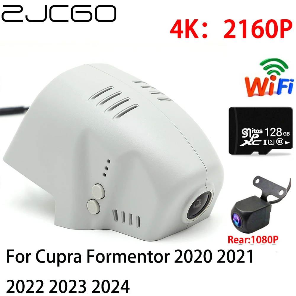 4K DVR Dash Cam Wifi Front Rear Camera 2 Lens 24h Monitor for Cupra Formentor 2020 2021 2022 2023 2024
4K DVR Dash Cam Wifi Front Rear Camera 2 Lens 24h Monitor for Cupra Formentor 2020 2021 2022 2023 2024