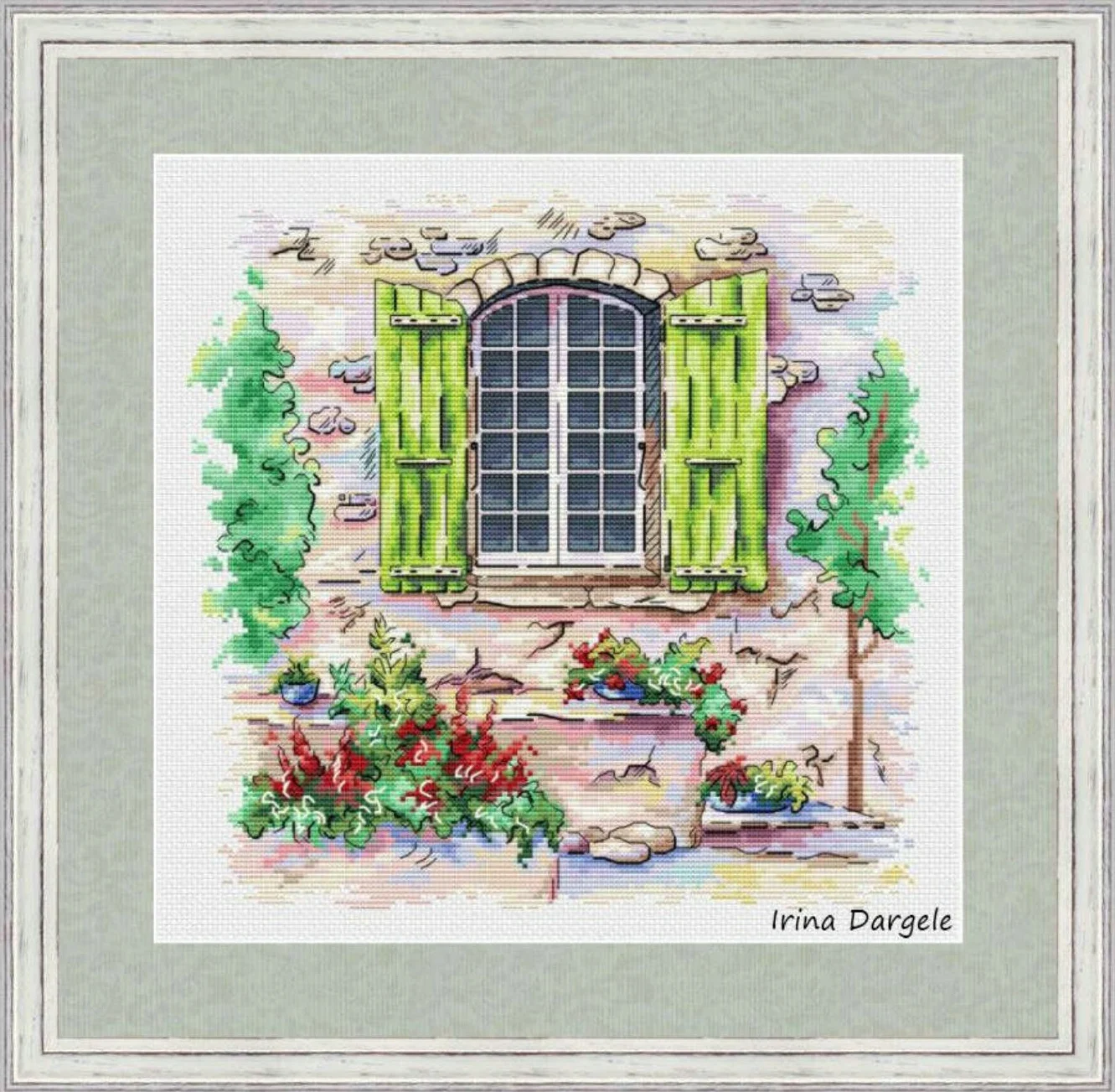 Наборы для вышивания крестиком: Нитки для вышивки Аида, набор для вышивания «Окно лета» 36-36
Наборы для вышивания крестиком: Нитки для вышивки Аида, набор для вышивания «Окно лета» 36-36