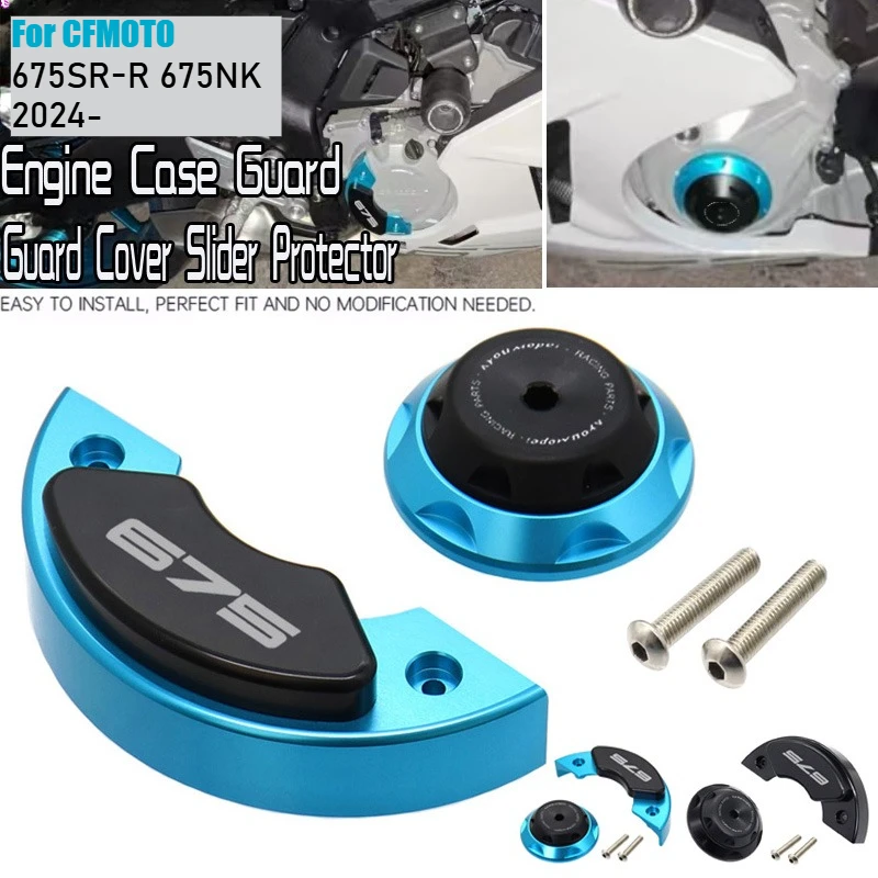 For CFMOTO 675SR 675SR-R 675NK 675SS 675 SR NK Motorcycle CNC Aluminum Engine Stator Case Guard Cover Frame Slider Protector
For CFMOTO 675SR 675SR-R 675NK 675SS 675 SR NK Motorcycle CNC Aluminum Engine Stator Case Guard Cover Frame Slider Protector