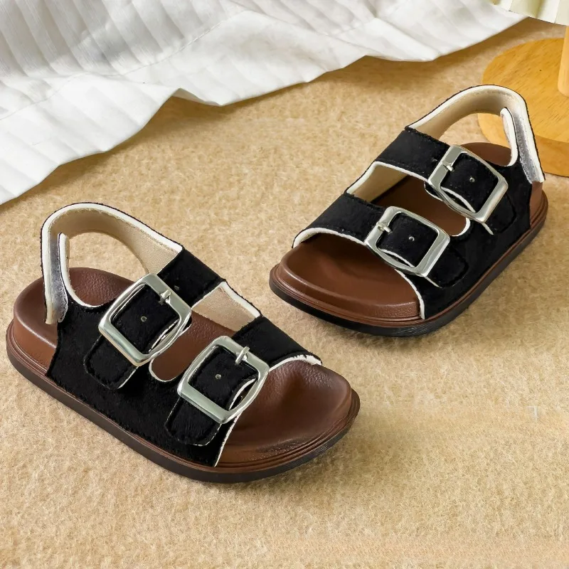 Outdoor Kids Sandals Summer Shoes Fashion Casual Breathable Soft-Sole Beach Sandals Boys Girls Slipper
Outdoor Kids Sandals Summer Shoes Fashion Casual Breathable Soft-Sole Beach Sandals Boys Girls Slipper