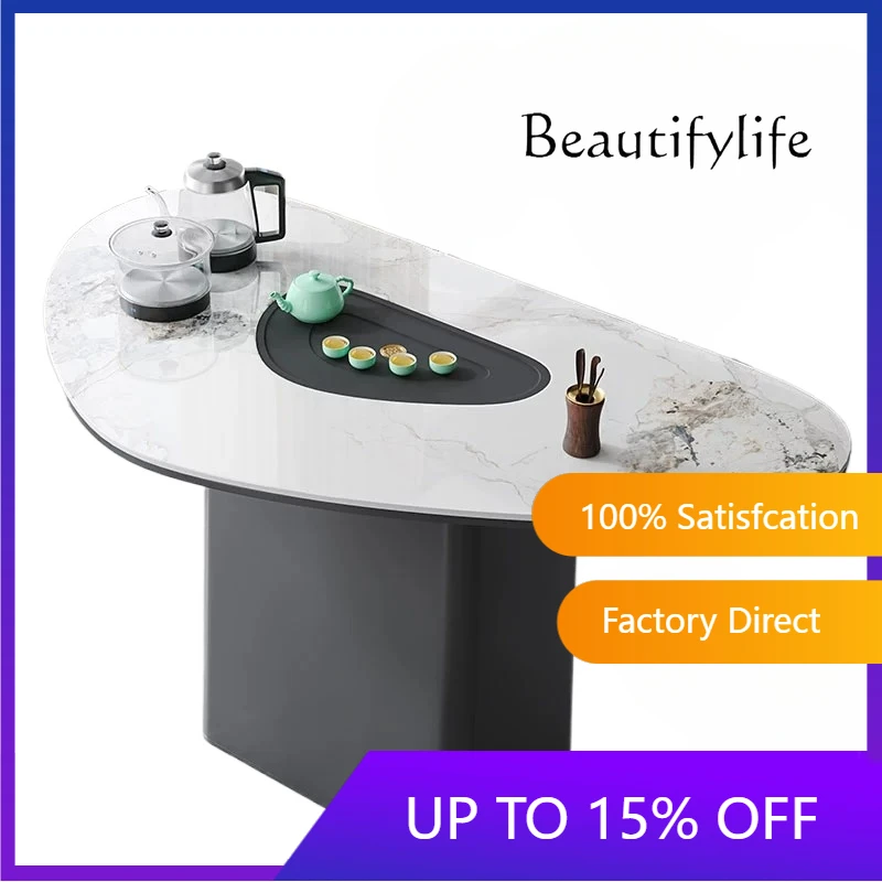 Nordic Advanced Rock Slab Tea Table Modern Simple Kettle Integrated Tea Table X
Nordic Advanced Rock Slab Tea Table Modern Simple Kettle Integrated Tea Table X