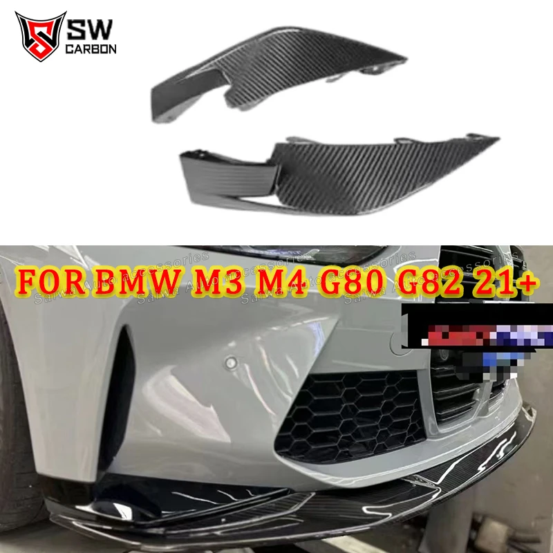 Dry Carbon Fiber Car Front Bumper Lip Splitters Canards Prime Flaps Apron For BMW G80 M3 G82 G83 M4 2021+ Front Bumper Splitter
Dry Carbon Fiber Car Front Bumper Lip Splitters Canards Prime Flaps Apron For BMW G80 M3 G82 G83 M4 2021+ Front Bumper Splitter