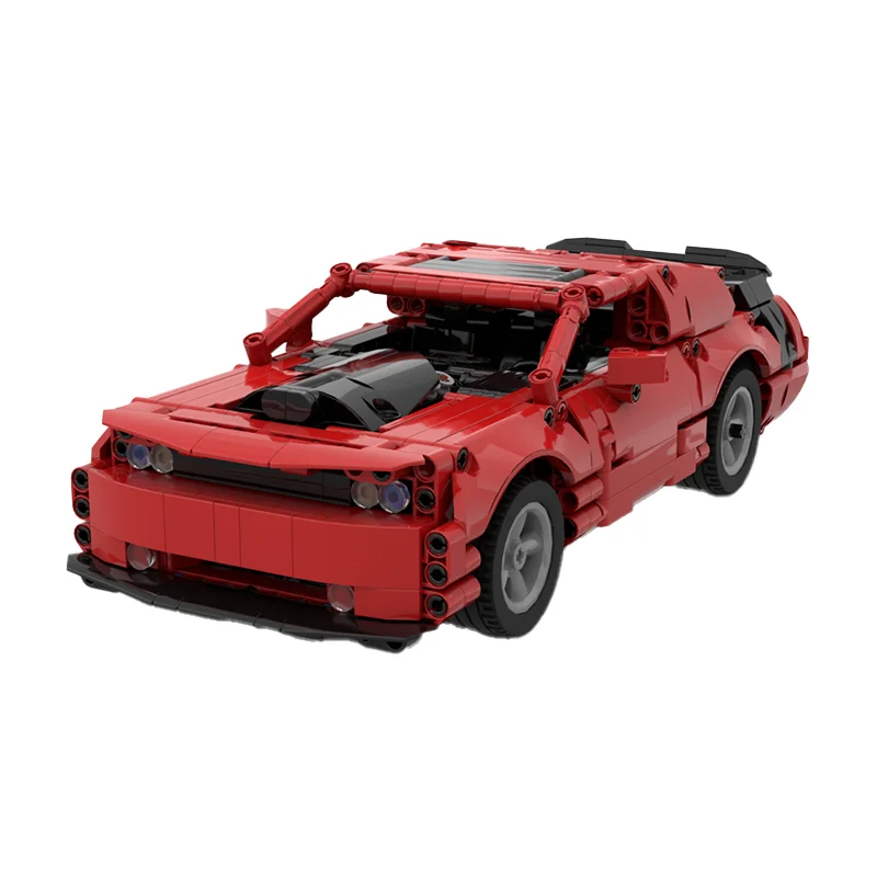 MOC- Building Block car, building block model, Christmas Gift Dodge Challenger V2
MOC- Building Block car, building block model, Christmas Gift Dodge Challenger V2