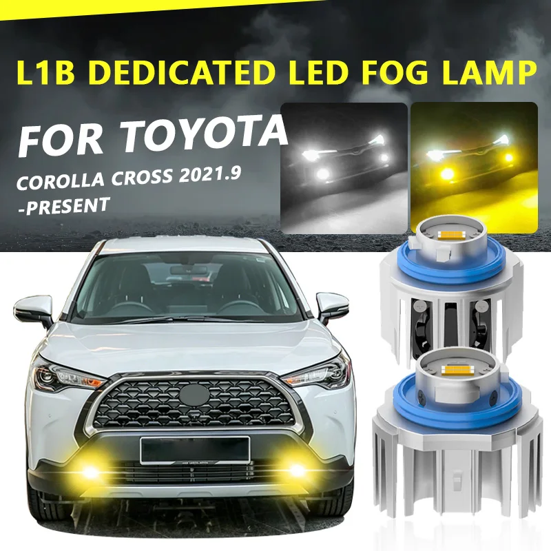 FOR TOYOTA COROLLA CROSS 2021.9-PRESENT New LED Car Fog Lamps L1B monochrome/Dual Color Yellow White Car Led Fog Lights
FOR TOYOTA COROLLA CROSS 2021.9-PRESENT New LED Car Fog Lamps L1B monochrome/Dual Color Yellow White Car Led Fog Lights