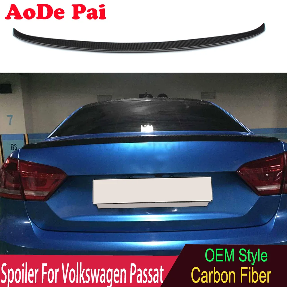 Carbon Fiber Rear Boot Trunk Spoiler Ducktail Lid For Volkswagen VW Passat 2012-2019
Carbon Fiber Rear Boot Trunk Spoiler Ducktail Lid For Volkswagen VW Passat 2012-2019
