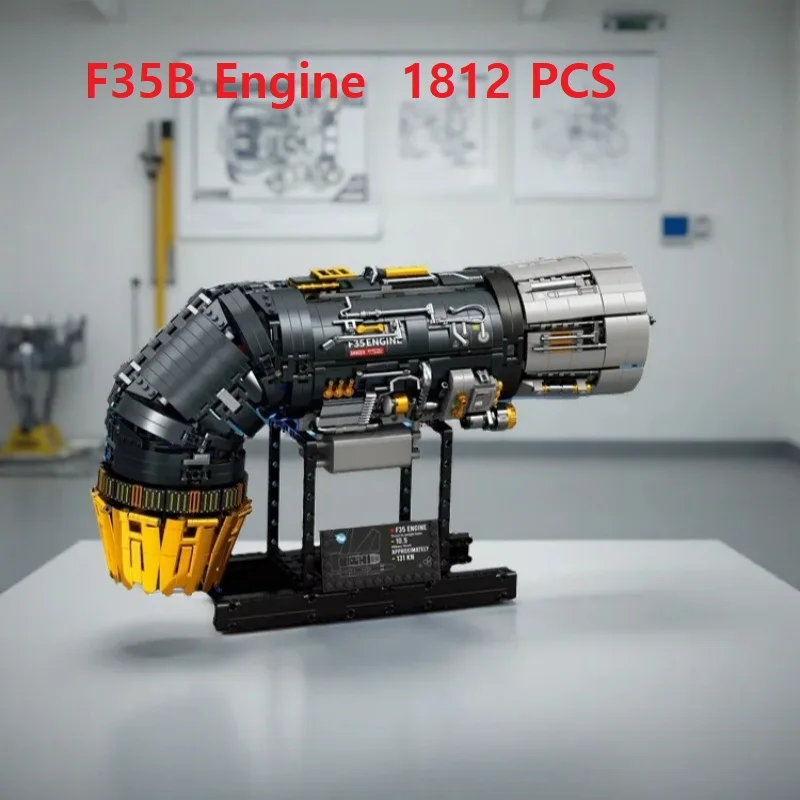 1812pcs Mini Building Blocks F35B Engine Architecture NO.33014 Model DIY Bricks Assembly Educational Toys For Kids Adult Gifts
1812pcs Mini Building Blocks F35B Engine Architecture NO.33014 Model DIY Bricks Assembly Educational Toys For Kids Adult Gifts