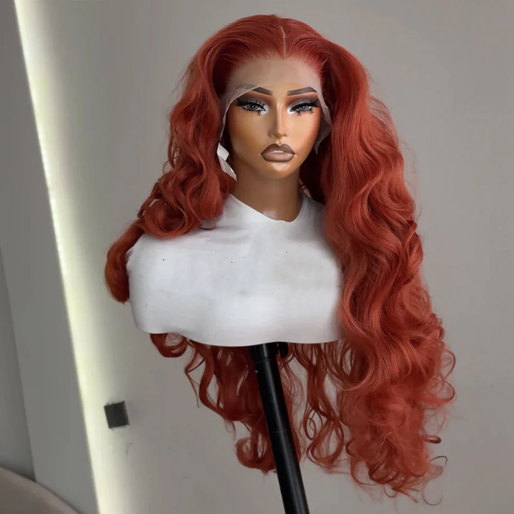 Charisma Ginger Wigs for Women Long Body Wave 13X4 Synthetic Lace Front Wig Body Wave Wigs For Women Heat Resistant Fiber
Charisma Ginger Wigs for Women Long Body Wave 13X4 Synthetic Lace Front Wig Body Wave Wigs For Women Heat Resistant Fiber