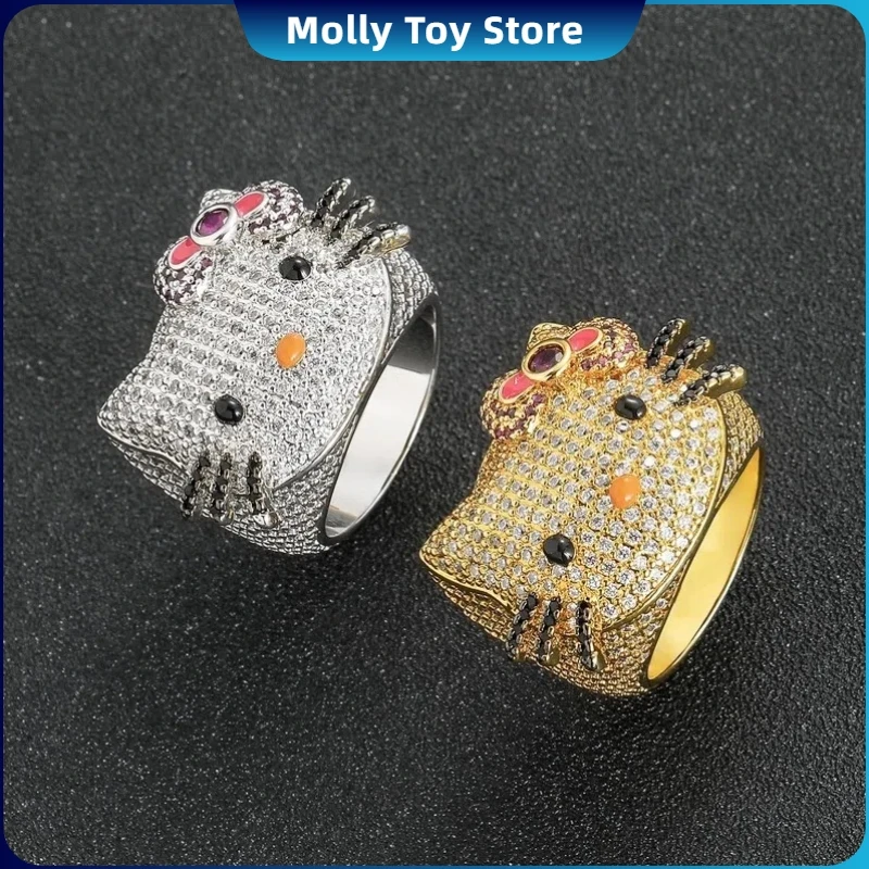2025 In Stock Anime Surrounding Hiphop Ring Cute Trendy Cartoon Couple Personality Micro Set Zircon Fine Pair Ring Birthday Gift
2025 In Stock Anime Surrounding Hiphop Ring Cute Trendy Cartoon Couple Personality Micro Set Zircon Fine Pair Ring Birthday Gift