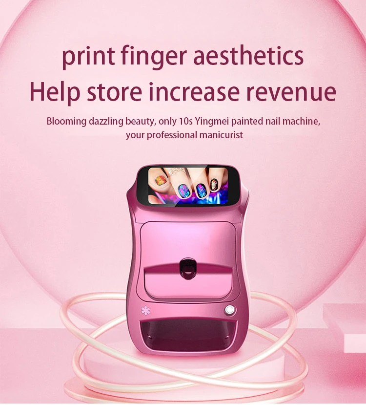 Fully Automatic Nail Art Printer WiFi Connected - DIY Po/Cartoon Nail Printing Machine Home & Salon Use
Fully Automatic Nail Art Printer WiFi Connected - DIY Po/Cartoon Nail Printing Machine Home & Salon Use