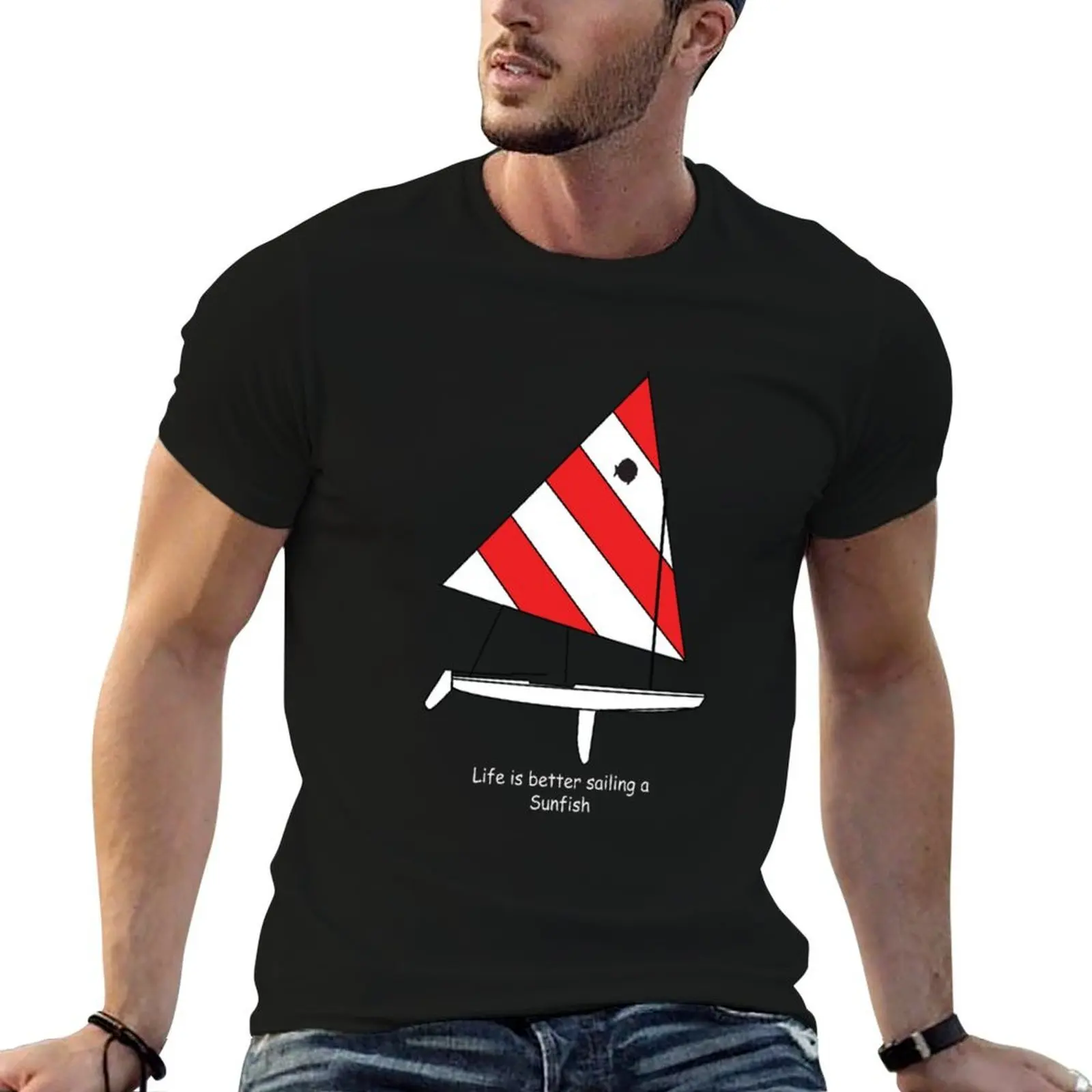 Sunfish Sailboat T-Shirt men t shirt cotton 100% funny t shirts man t shirts for man cotton soft T-shirt
Sunfish Sailboat T-Shirt men t shirt cotton 100% funny t shirts man t shirts for man cotton soft T-shirt
