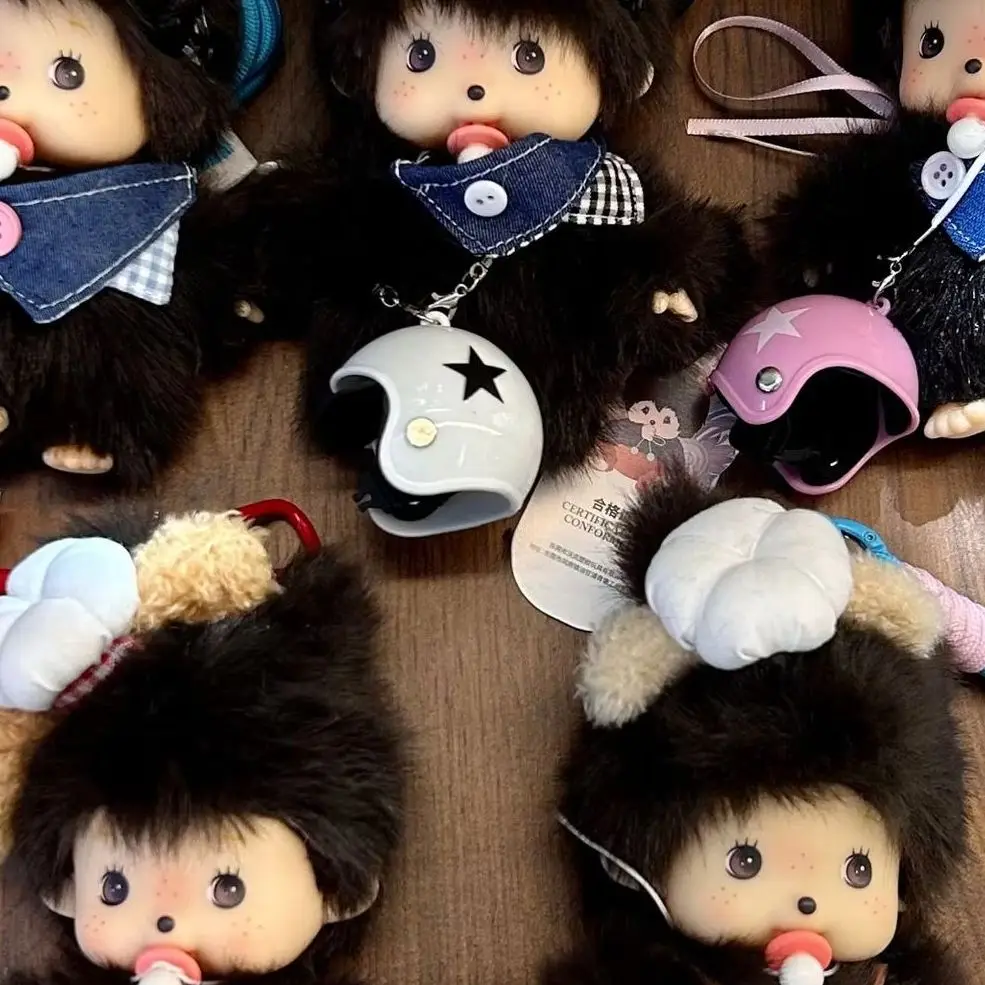 New model Monchhichi Plush Toy Keychain Funny Animal Hat Backpack Cartoon Character Pendant Car Pendant Christmas
New model Monchhichi Plush Toy Keychain Funny Animal Hat Backpack Cartoon Character Pendant Car Pendant Christmas