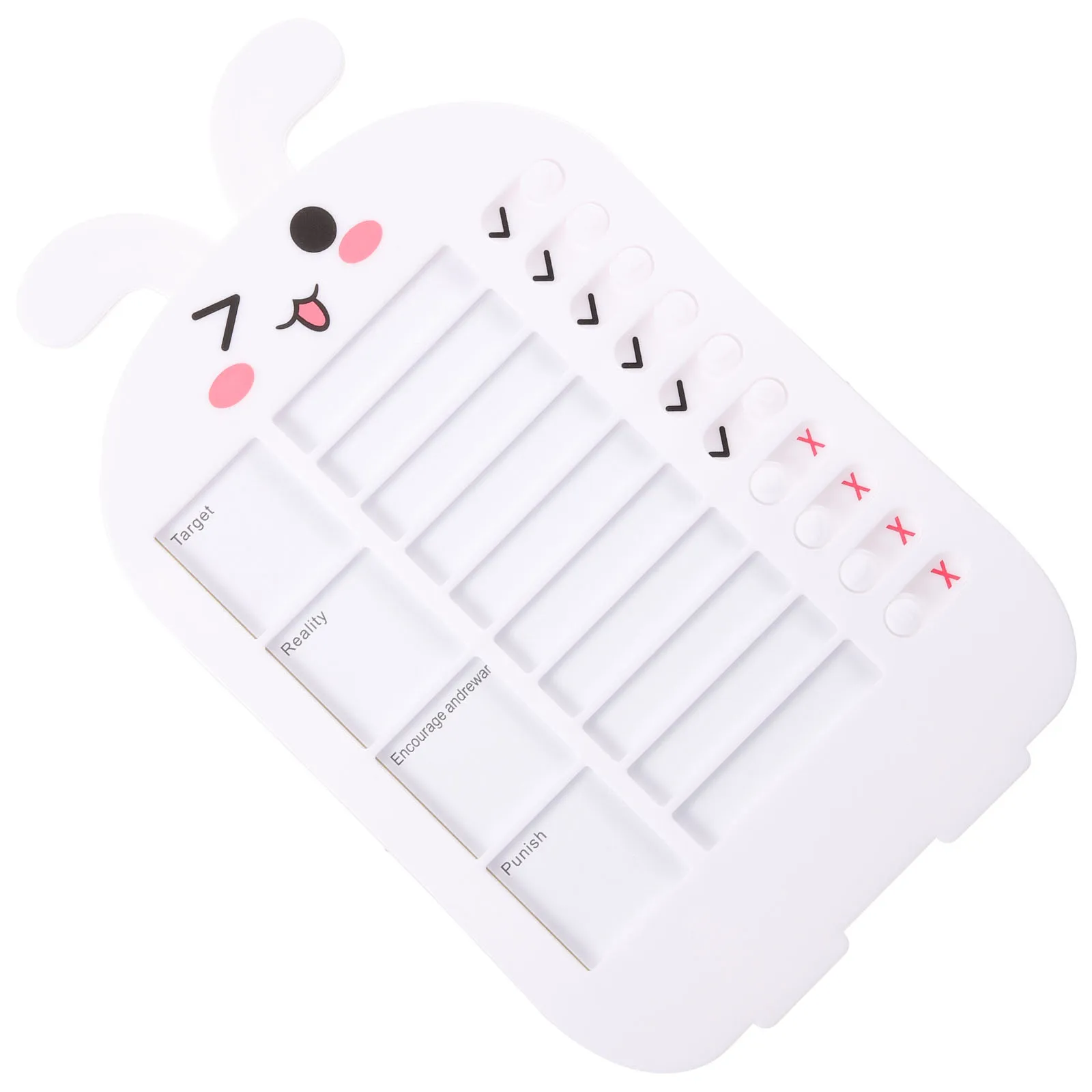 13 Sheets Kids Chore Chart Rabbit DIY Reminder Students Memo Board Plastic Rewards Punch Card To Do Pad Household Schedule
13 Sheets Kids Chore Chart Rabbit DIY Reminder Students Memo Board Plastic Rewards Punch Card To Do Pad Household Schedule