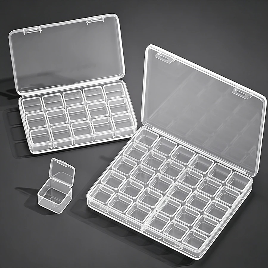 Jewelry storage box for earrings, necklaces, pendants, bracelets, beaded items, decorative accessories, anti-oxidation, transpar
Jewelry storage box for earrings, necklaces, pendants, bracelets, beaded items, decorative accessories, anti-oxidation, transpar