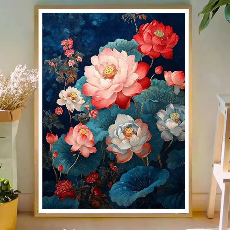 Наборы с принтом цветов лотоса, вышивка крестиком, 11CT, 9CT, вышивка, сделай сам, хлопковые наборы для рукоделия, поделки с иглами
Наборы с принтом цветов лотоса, вышивка крестиком, 11CT, 9CT, вышивка, сделай сам, хлопковые наборы для рукоделия, поделки с иглами