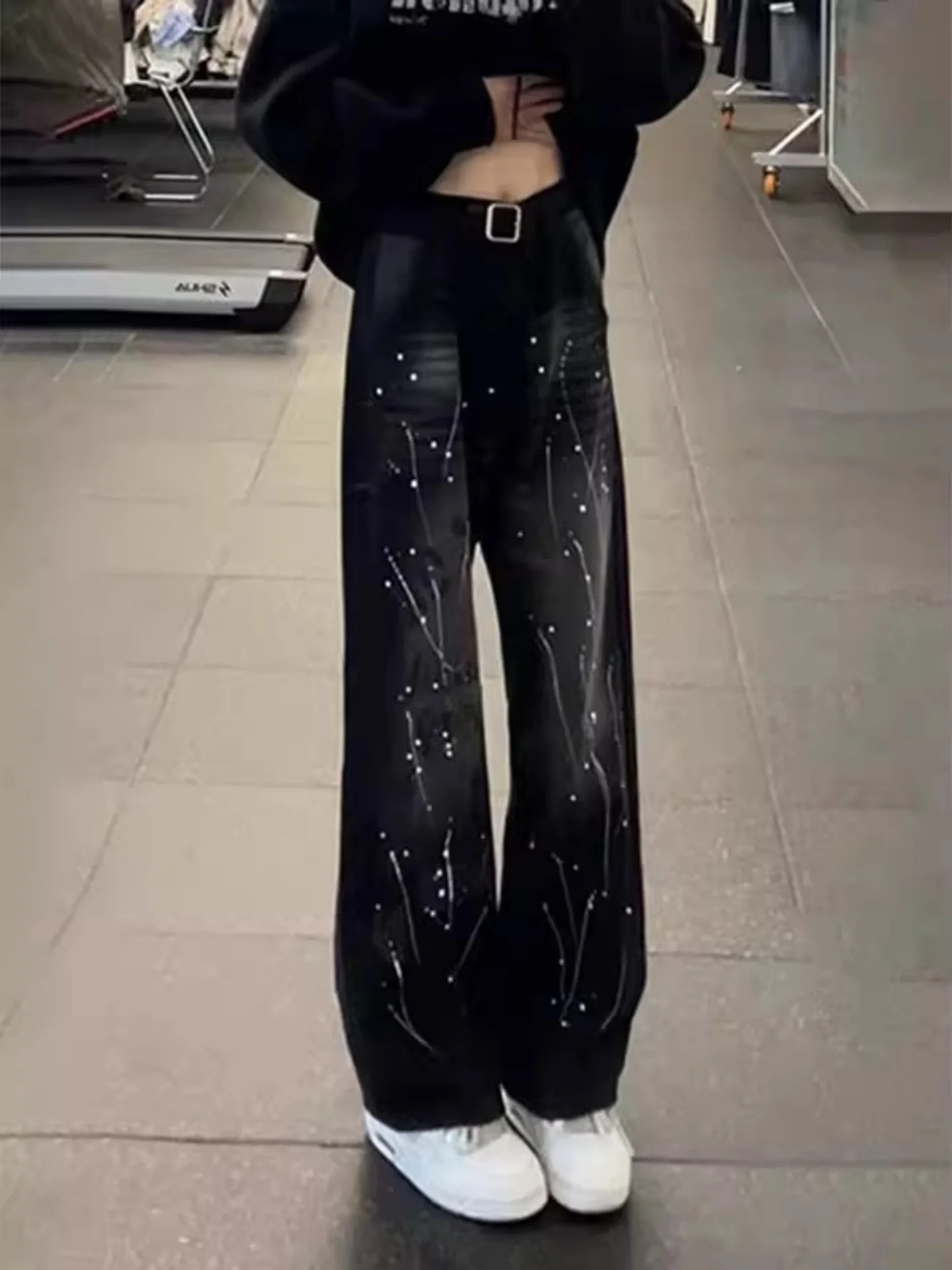 Мужские джинсы Fiti Splatter Denim, зимние модные брюки с микро-клешем в стиле High Street, свободные леггинсы в американском стиле High Street Vibe
Мужские джинсы Fiti Splatter Denim, зимние модные брюки с микро-клешем в стиле High Street, свободные леггинсы в американском стиле High Street Vibe