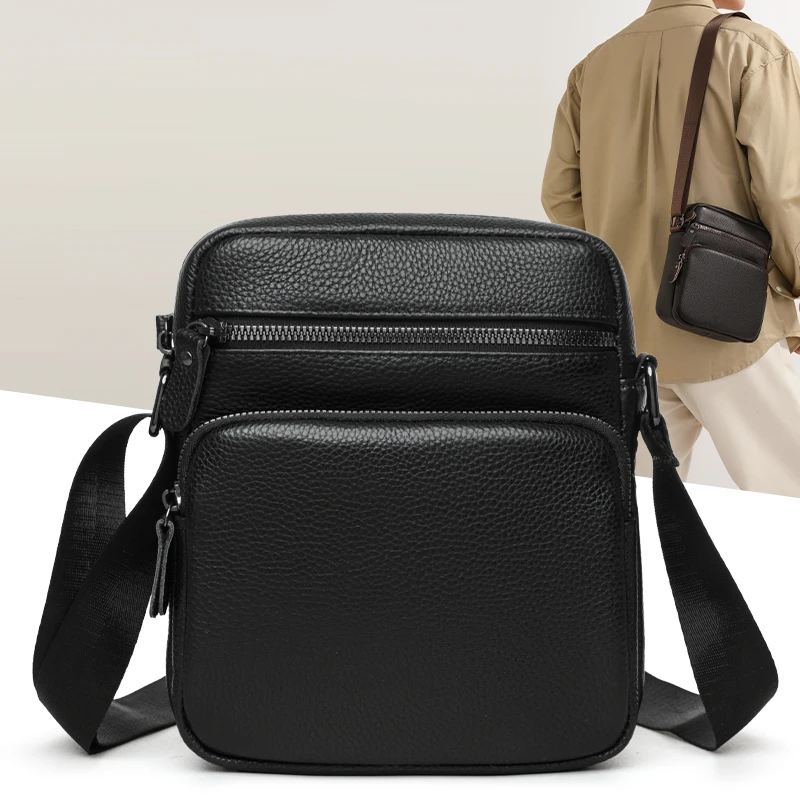 Модная мужская сумка через плечо из кожи и воловьей кожи, новая сумка-кроссбоди, сумка для мужчин
Модная мужская сумка через плечо из кожи и воловьей кожи, новая сумка-кроссбоди, сумка для мужчин