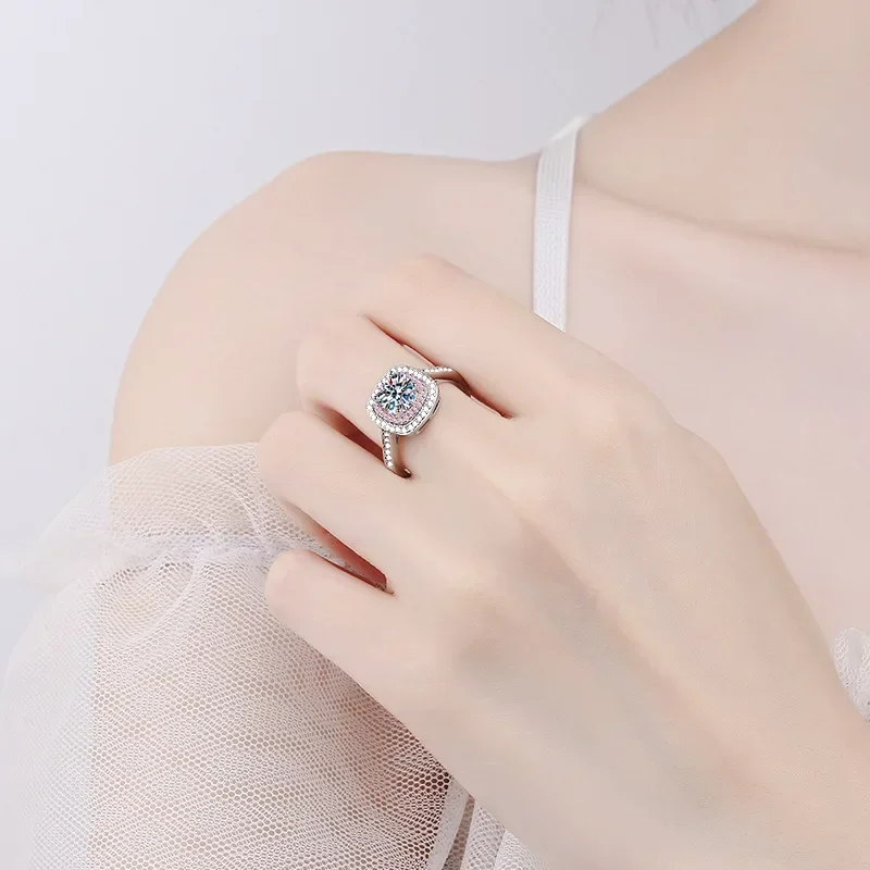 Designer Jewelry 18K White Gold Circular Bead Women Style VVS1 D Color 1Carat Round Moissanite Diamond Wedding Rings for Fiancee
Designer Jewelry 18K White Gold Circular Bead Women Style VVS1 D Color 1Carat Round Moissanite Diamond Wedding Rings for Fiancee