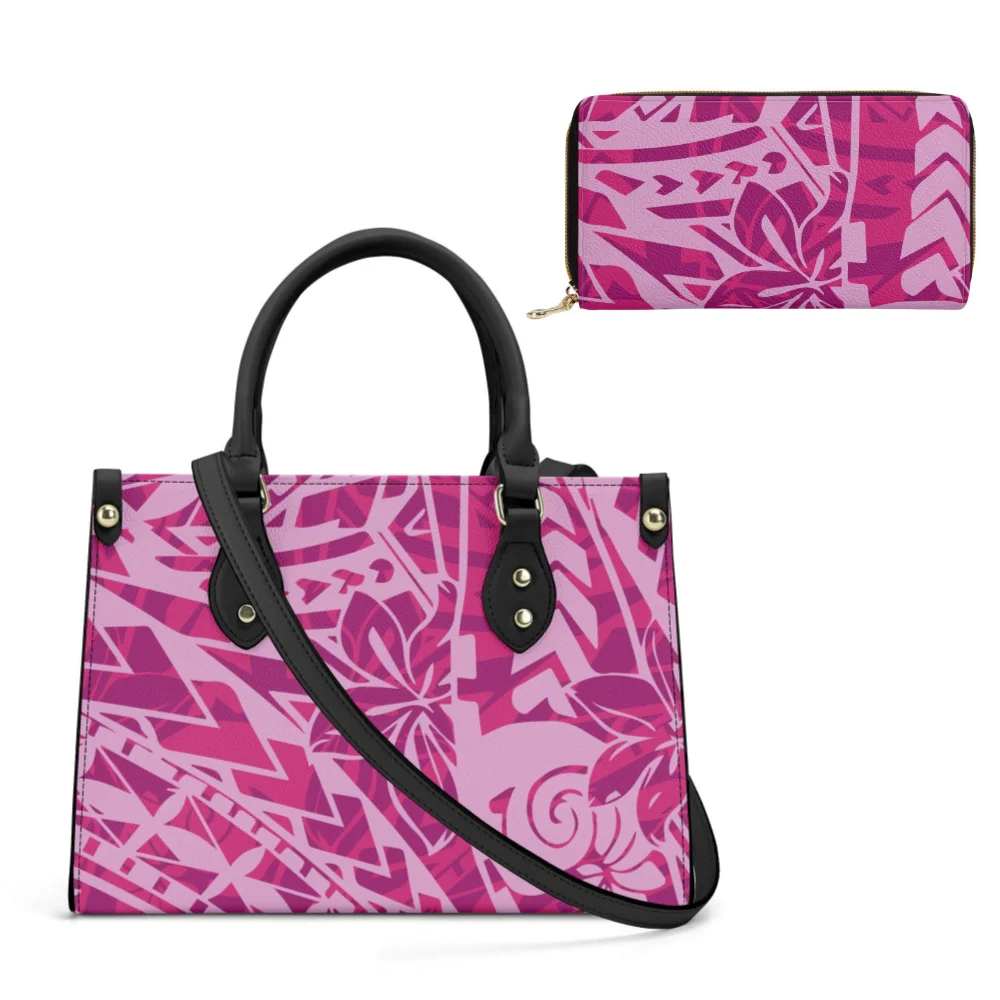 New Printed Polynesian Handbags, Samoan Leather Hawaiian Bags, Fashionable Women'S Bag Sets, And Custom-Made Luxury Shopping Bag
New Printed Polynesian Handbags, Samoan Leather Hawaiian Bags, Fashionable Women'S Bag Sets, And Custom-Made Luxury Shopping Bag
