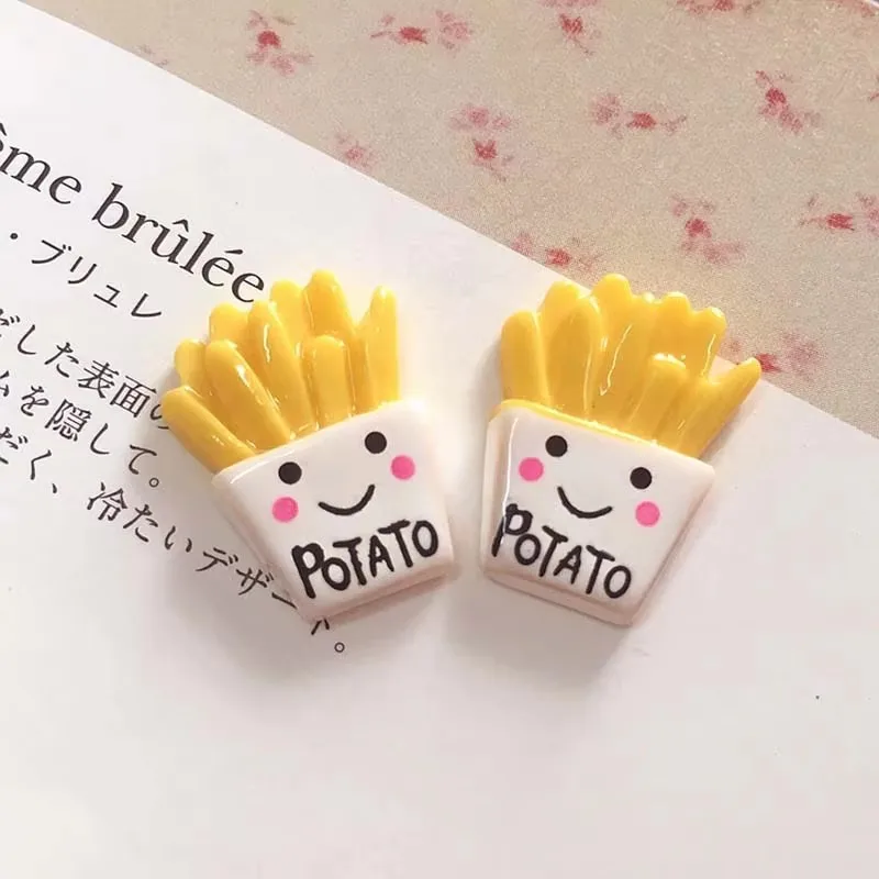 10pcs/bag Fries Filler For Nail Art Slime Fruit Fimo Addition For Lizun DIY Charm Slime Accessories Supplies Decoration Toy
10pcs/bag Fries Filler For Nail Art Slime Fruit Fimo Addition For Lizun DIY Charm Slime Accessories Supplies Decoration Toy