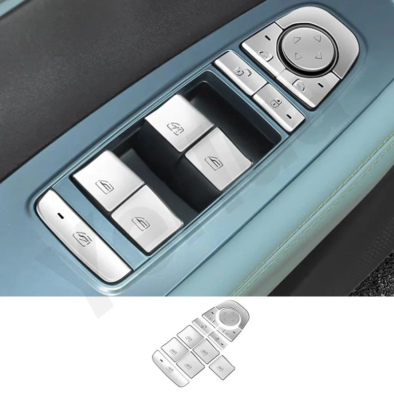 For BYD Seagull 2023-2024 Door Window Glass Lift Panel Control Button Switch Adjustment Cover Trim Sticker
For BYD Seagull 2023-2024 Door Window Glass Lift Panel Control Button Switch Adjustment Cover Trim Sticker