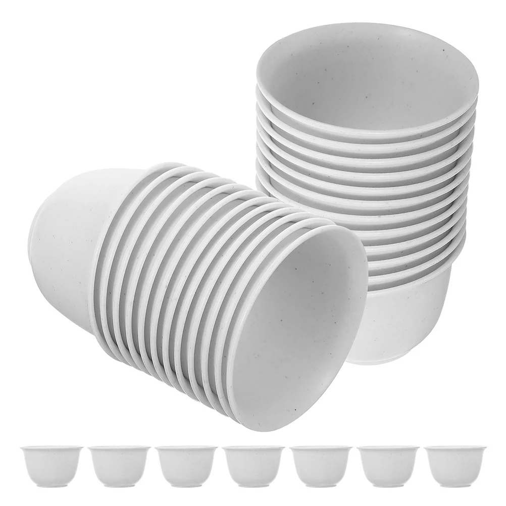 96Pcs Thickened Mini Tea Tasting Cup Reusable Porcelain Cup for Hot Beverages Coffee Sampling Portable Elegant
96Pcs Thickened Mini Tea Tasting Cup Reusable Porcelain Cup for Hot Beverages Coffee Sampling Portable Elegant