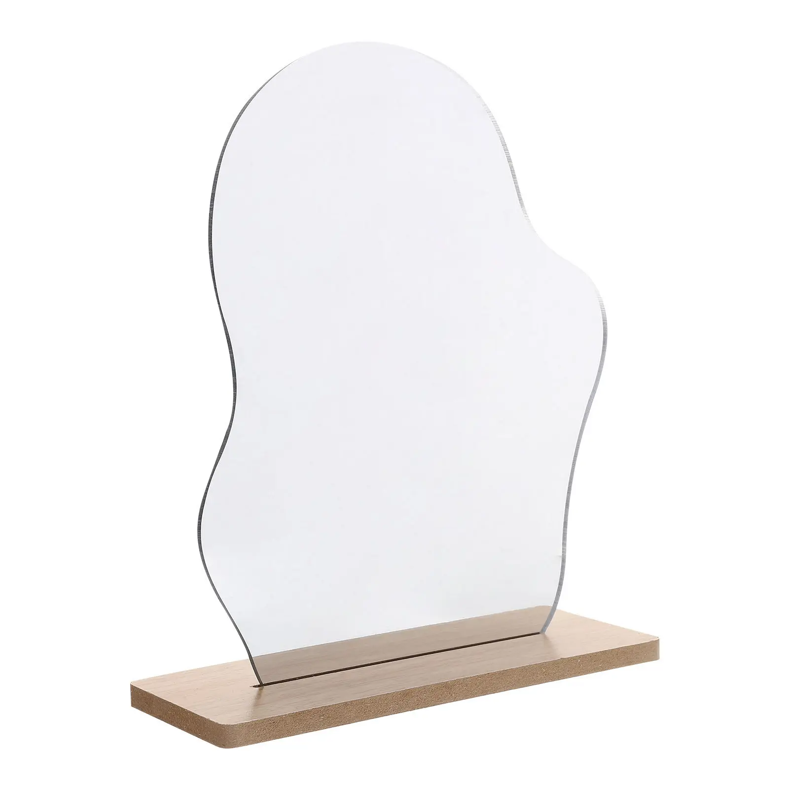 1Set Mirror with Wooden Stand Portable Desktop Makeup Mirror for Bedroom Dorm Bathroom Jewelry Store Decorative
1Set Mirror with Wooden Stand Portable Desktop Makeup Mirror for Bedroom Dorm Bathroom Jewelry Store Decorative