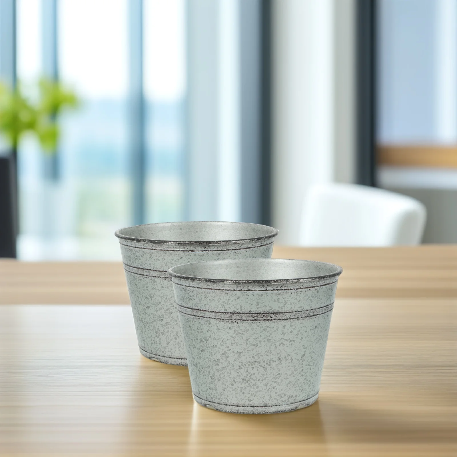 2 Pcs Indoor Plant Pots Retro Plastic Flower Planters for Outdoor Plants Nursery Flowerpot Garden
2 Pcs Indoor Plant Pots Retro Plastic Flower Planters for Outdoor Plants Nursery Flowerpot Garden