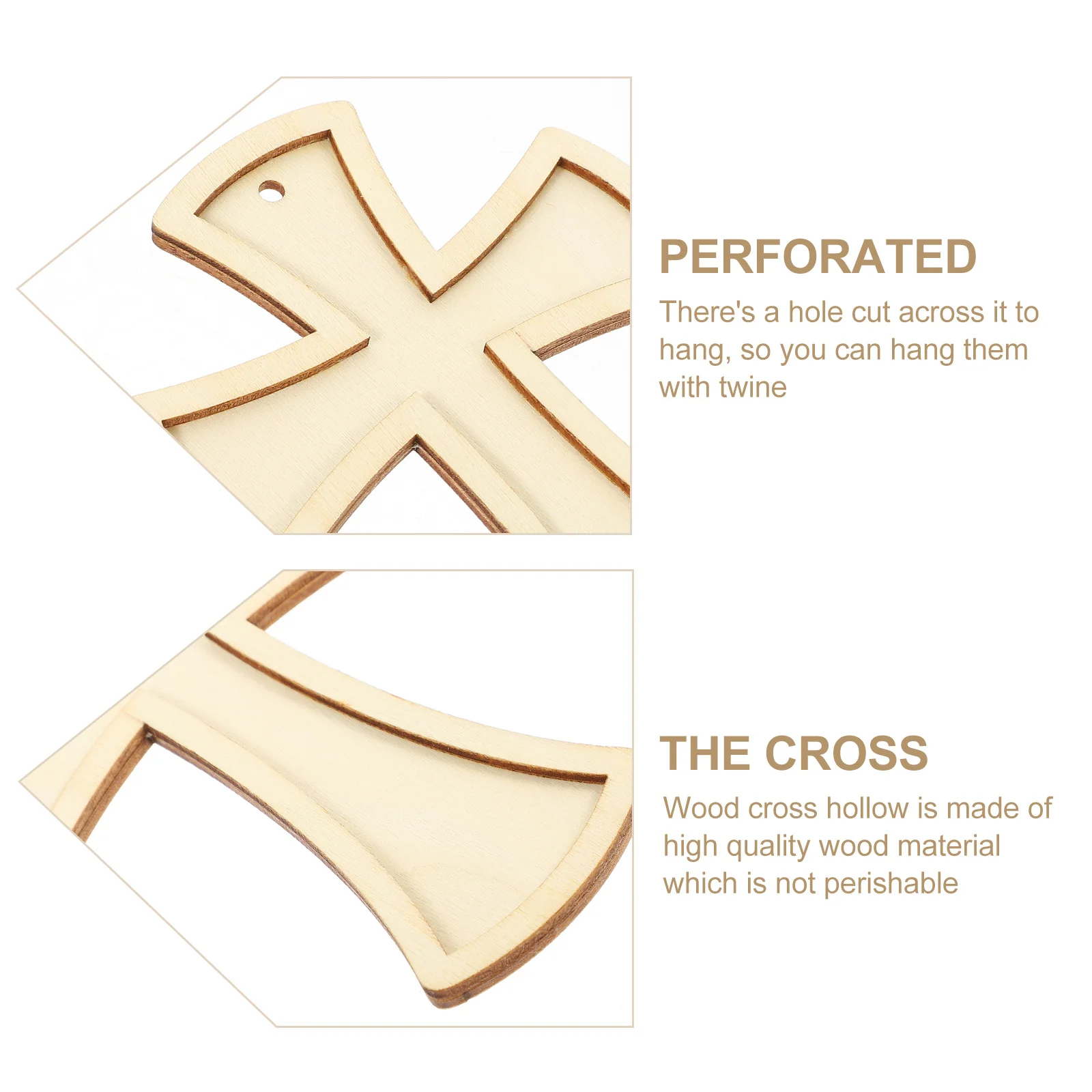 1Set Wooden Cross Pendants Unfinished Natural Color DIY Craft Wood Slices Kids Painting Decoration Hanging Cross Ornaments
1Set Wooden Cross Pendants Unfinished Natural Color DIY Craft Wood Slices Kids Painting Decoration Hanging Cross Ornaments