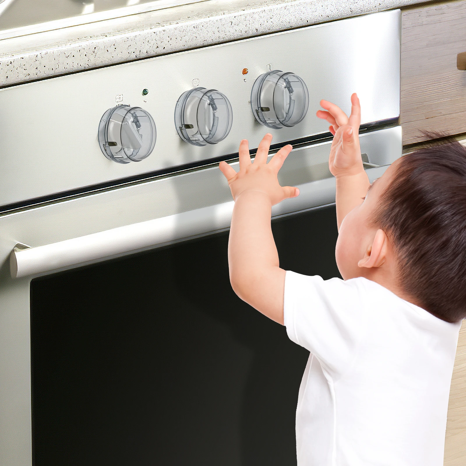 4pcs Gas Knob Protective Covers Stove Guard Black Kitchen Oven Childproof Toddler Proofing Cooker Safety Guard Gas Safety Case
4pcs Gas Knob Protective Covers Stove Guard Black Kitchen Oven Childproof Toddler Proofing Cooker Safety Guard Gas Safety Case