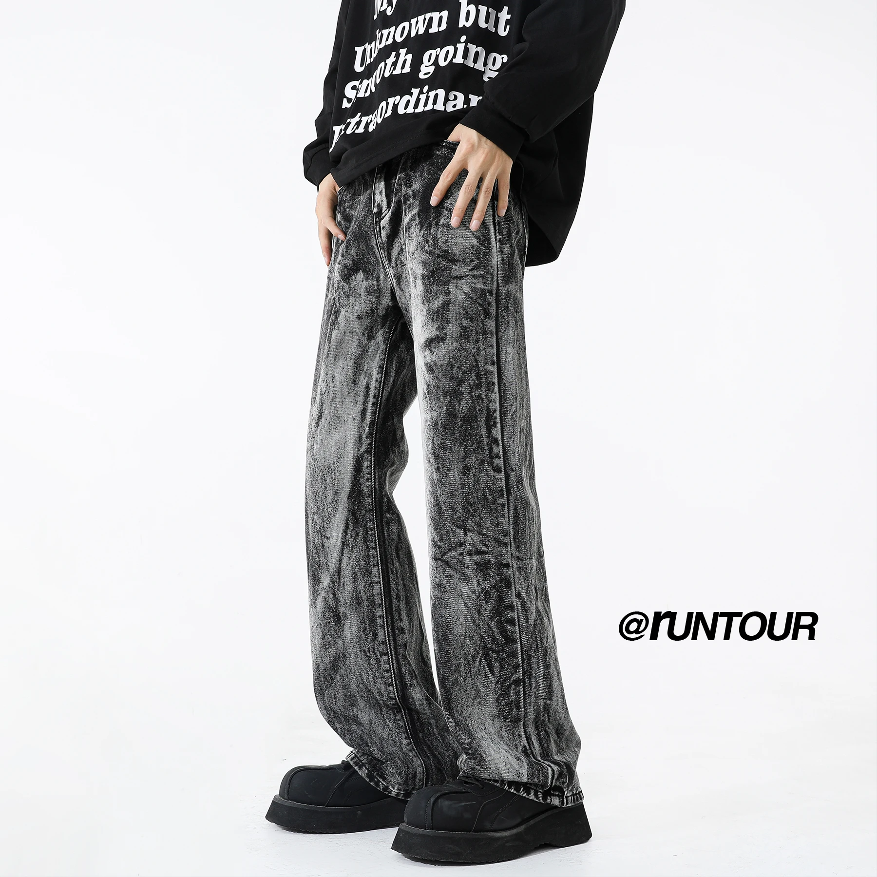 Свободные прямые джинсы с принтом тай-дай, мужские весенне-осенние модные брендовые длинные брюки в американском стиле High Street Haome, повседневные брюки...
Свободные прямые джинсы с принтом тай-дай, мужские весенне-осенние модные брендовые длинные брюки в американском стиле High Street Haome, повседневные брюки...