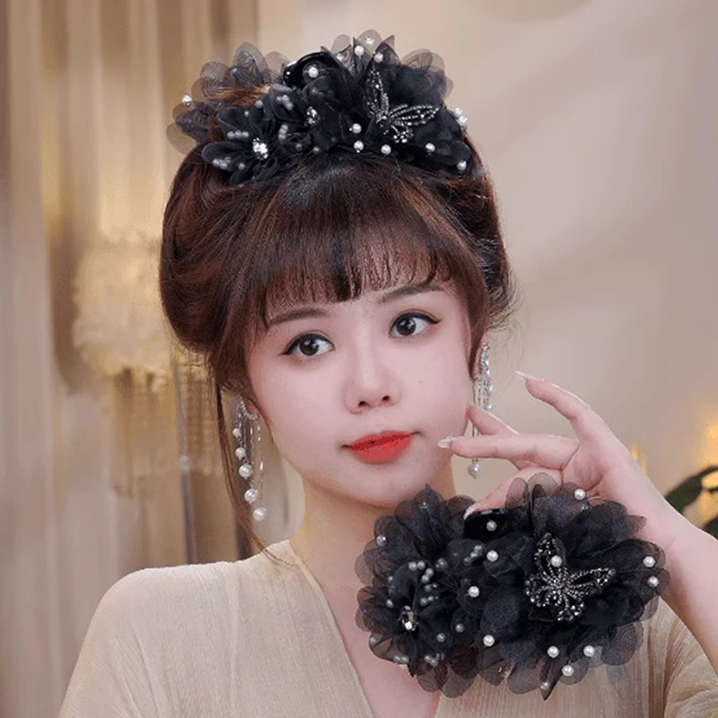 New Chiffon Bead Butterfly Hair Clip Temperament Har Claws Summer Shark Clip Updo Hair Accessory
New Chiffon Bead Butterfly Hair Clip Temperament Har Claws Summer Shark Clip Updo Hair Accessory