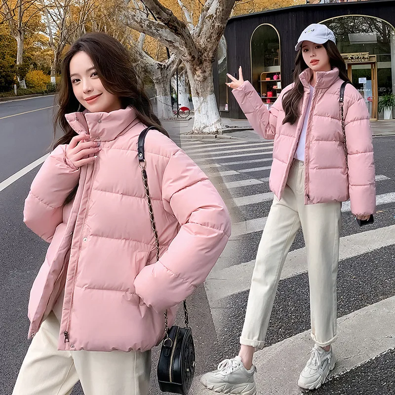 Autumn Winter Women Parkas Jackets Stand Collar Casual Thick Warm Female Outwear Short Streetwear Windproof Coat
Autumn Winter Women Parkas Jackets Stand Collar Casual Thick Warm Female Outwear Short Streetwear Windproof Coat