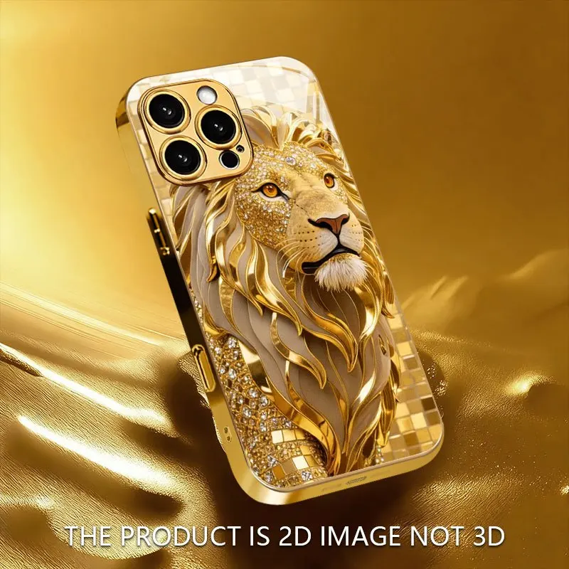 Golden Lion Weiyi Pattern Glass Phone Case Suitable for iPhone 17 16 15 14 13 12 11 Pro/Max/Plus Anti Drop and Anti Shock
Golden Lion Weiyi Pattern Glass Phone Case Suitable for iPhone 17 16 15 14 13 12 11 Pro/Max/Plus Anti Drop and Anti Shock