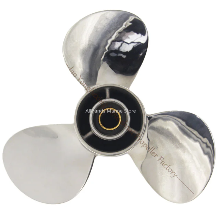 20-30 HP Stainless Steel Marine Propellers For YAMAHA Outboard Propeller 10 Tooth Spine
20-30 HP Stainless Steel Marine Propellers For YAMAHA Outboard Propeller 10 Tooth Spine
